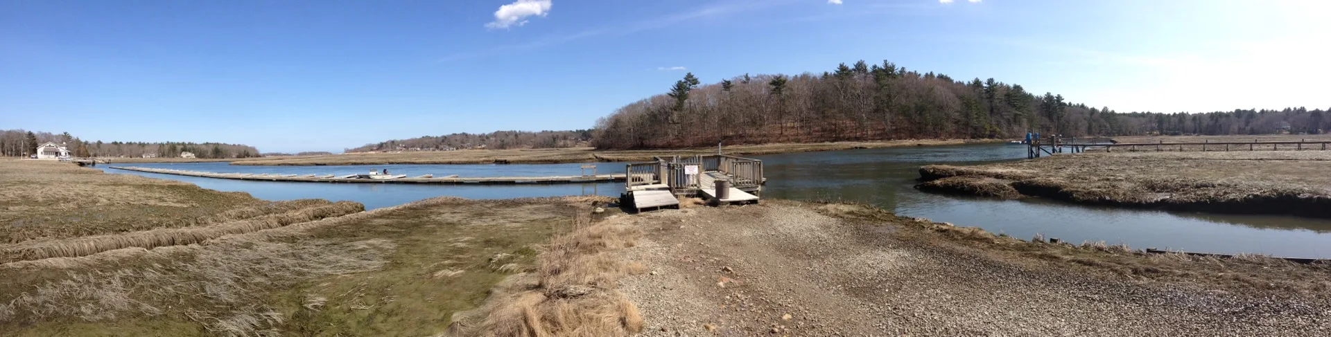 Kings Landing dock on the North River