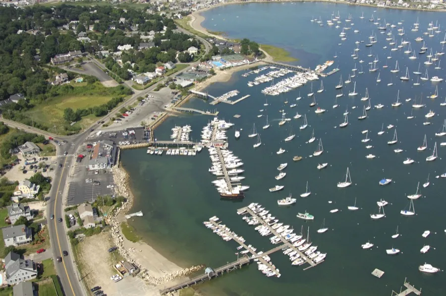 Scituate Harbor — full marina and mooring field